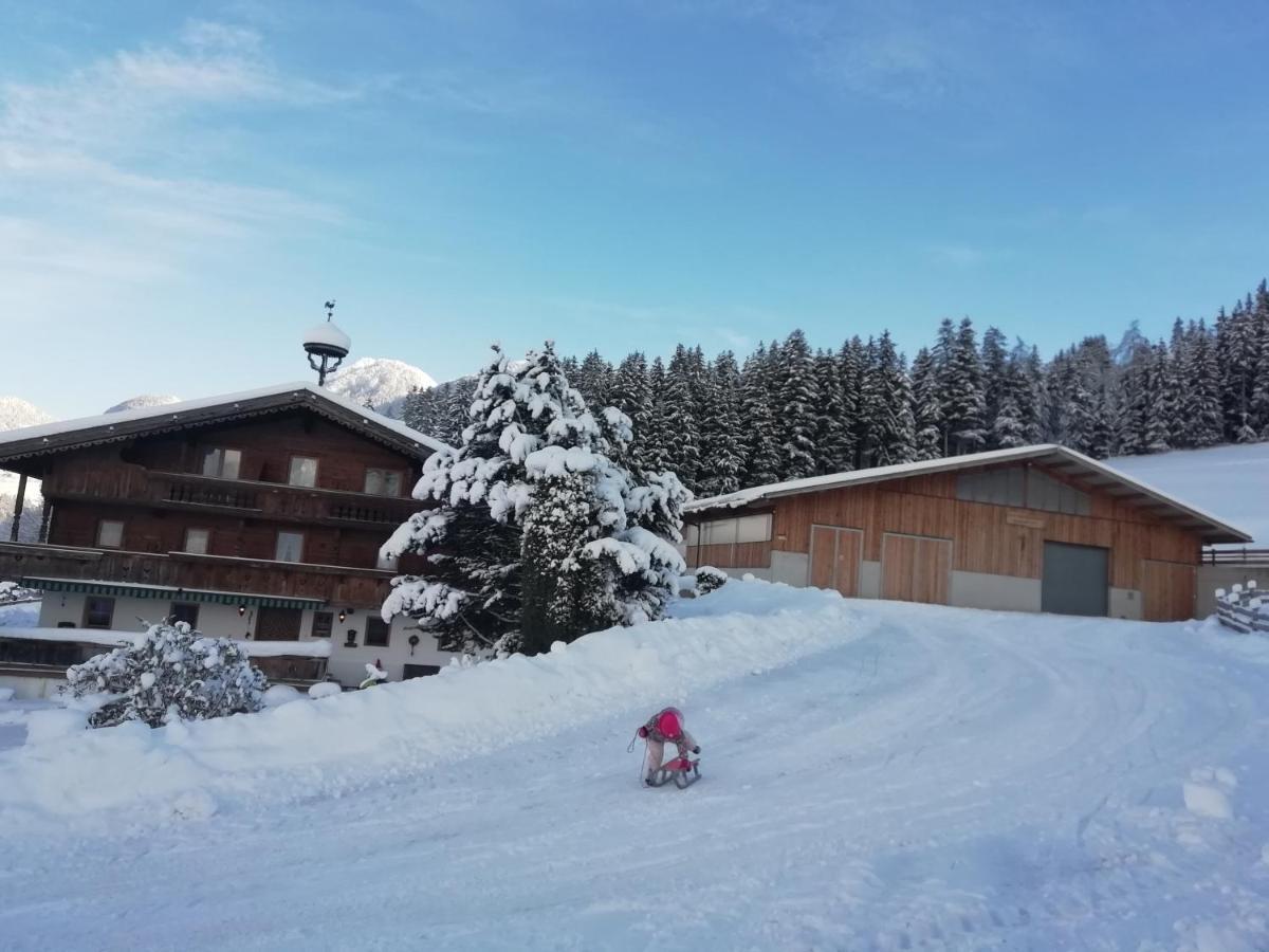 Ferienwohnung Angererhof Reith im Alpbachtal Bagian luar foto